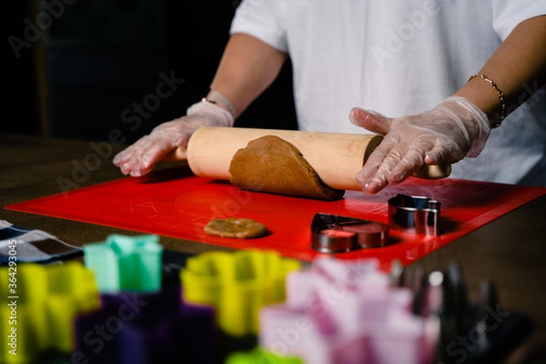 Obraz Chocolate chip cookie