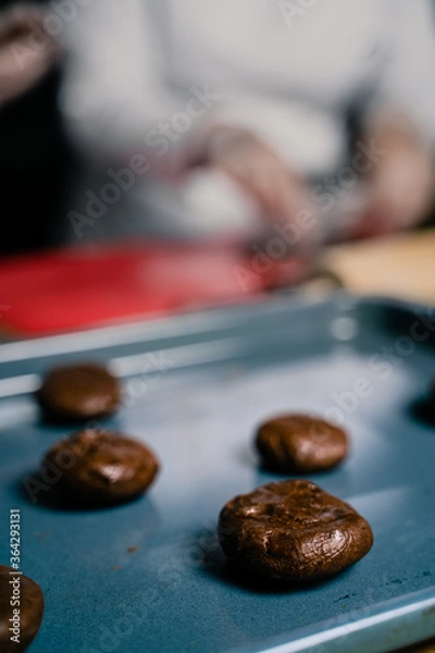 Obraz Chocolate chip cookie