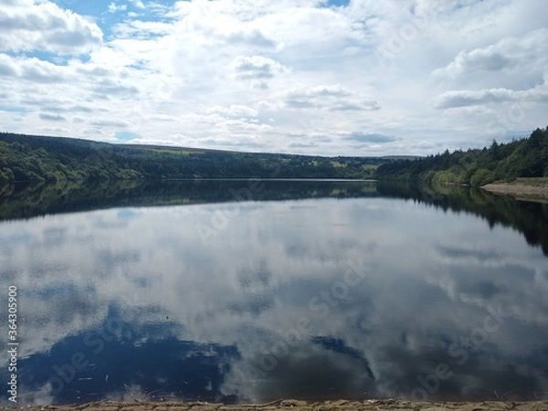 Obraz lake and mountains