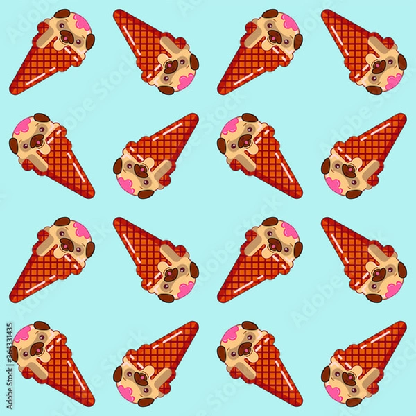 Fototapeta seamless pattern with butterflies