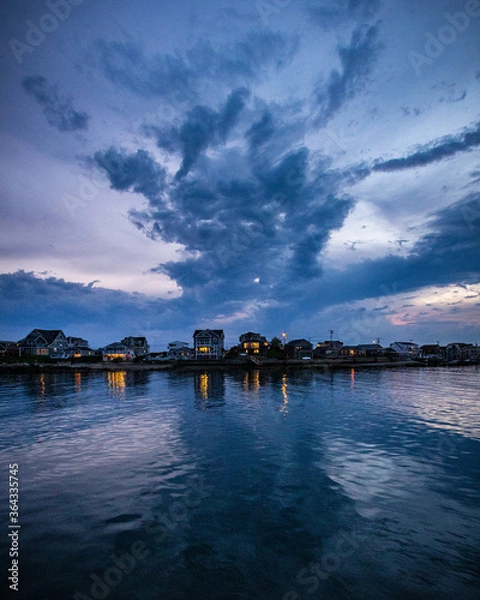 Obraz sunset at the pier