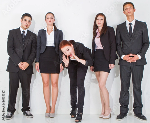 Fototapeta Scream for success