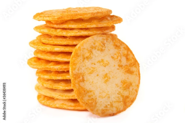 Fototapeta Rice crackers.