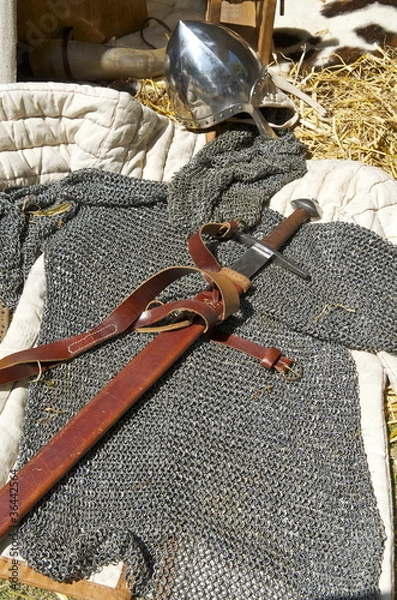 Fototapeta cotte de maille