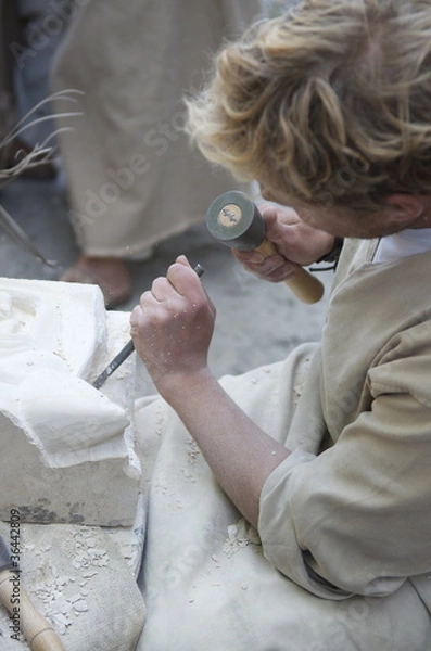 Fototapeta tailleur pierre