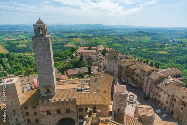 Obraz 世界遺産の塔の町サンジミニャーノ