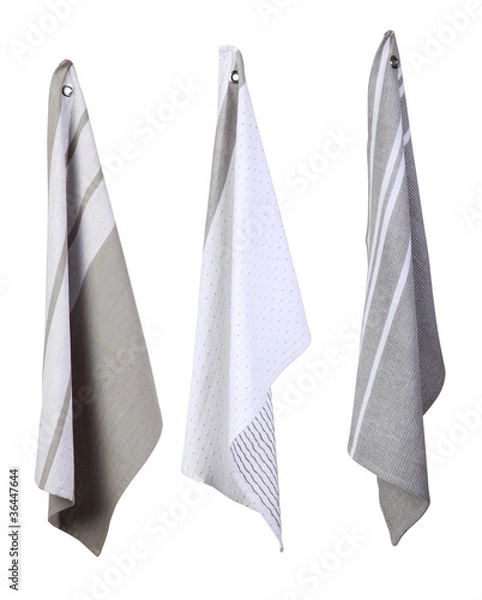 Obraz hängende Geschirrtücher