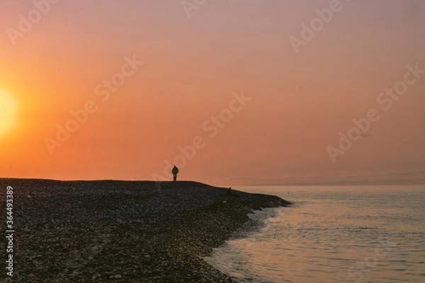 Obraz sunset on the beach