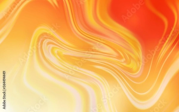 Fototapeta Light Orange vector abstract bright template. Creative illustration in halftone style with gradient. Background for a cell phone.