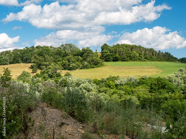 Obraz Scenic landscape in Washington County in Southwest Pennsylvania,