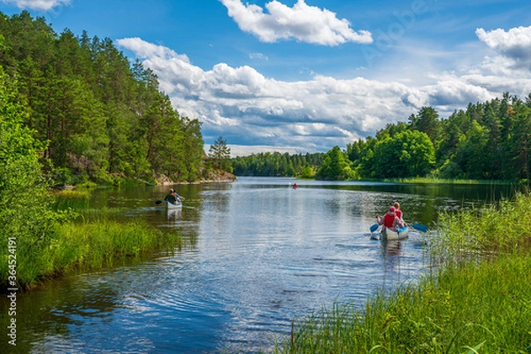 Obraz Rezerwat przyrody Marvikarnas