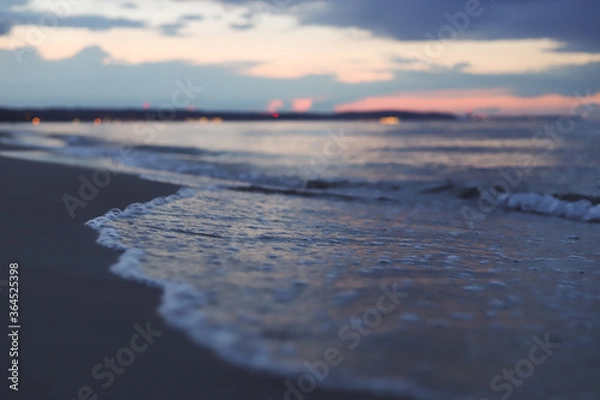 Obraz sunset on the beach