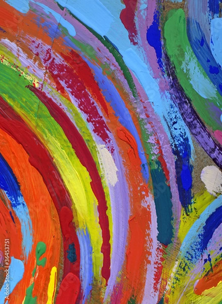 Fototapeta painting abstract texture background