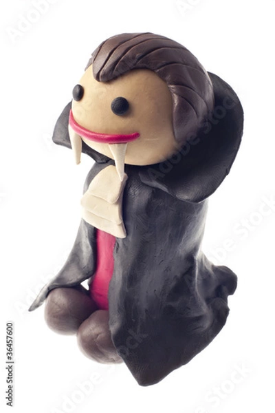 Obraz Funny plasticine dracula