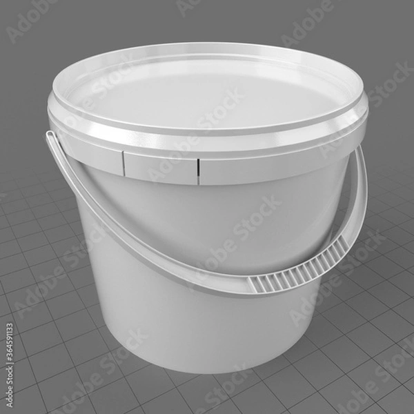 Fototapeta Plastikowe wiaderko