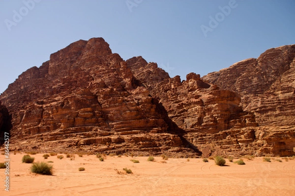 Obraz Deserto Wadi Rum Giordania