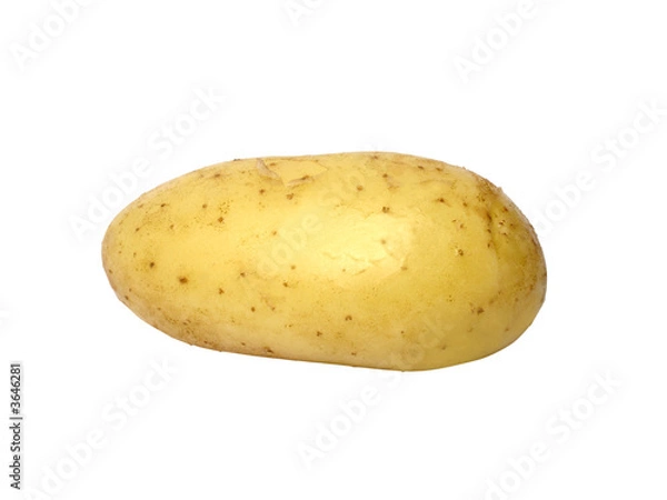 Fototapeta sweet potato isolated with clipping path