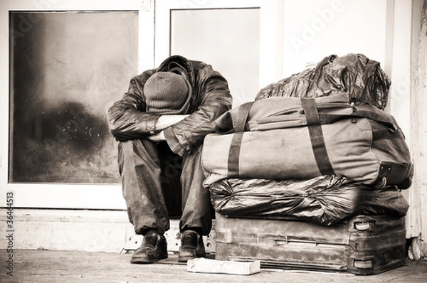 Obraz bezdomny