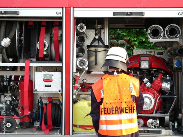 Obraz Feuerwehreinsatz