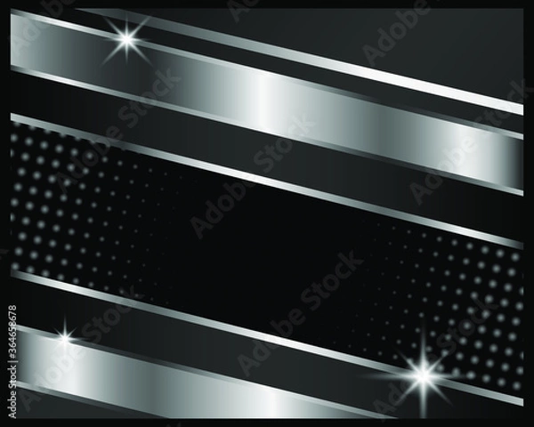 Obraz abstract background with metal elements