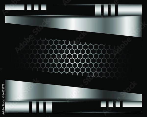 Obraz abstract metallic background