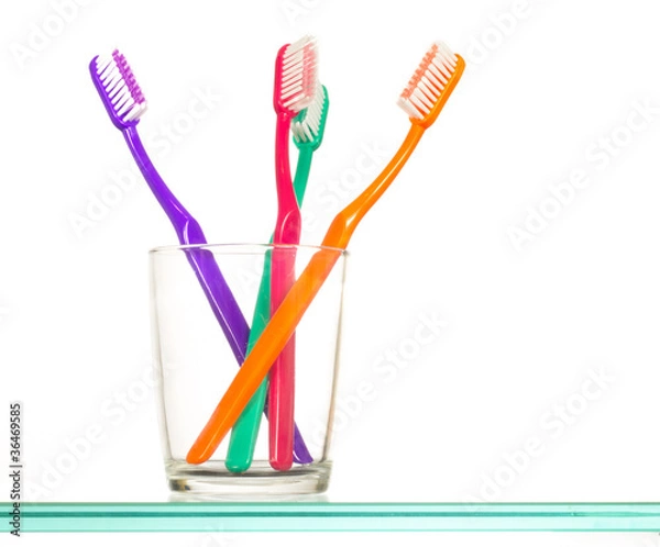 Obraz toothbrushes