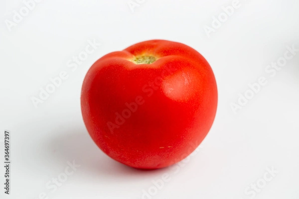 Obraz red tomato isolated on white