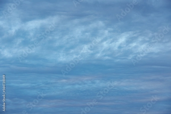 Fototapeta thunderclouds on a summer evening
