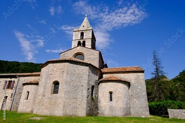 Obraz abbaye de léoncel vercors france