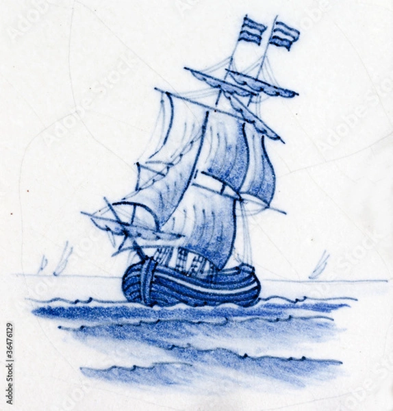 Obraz Delft blue