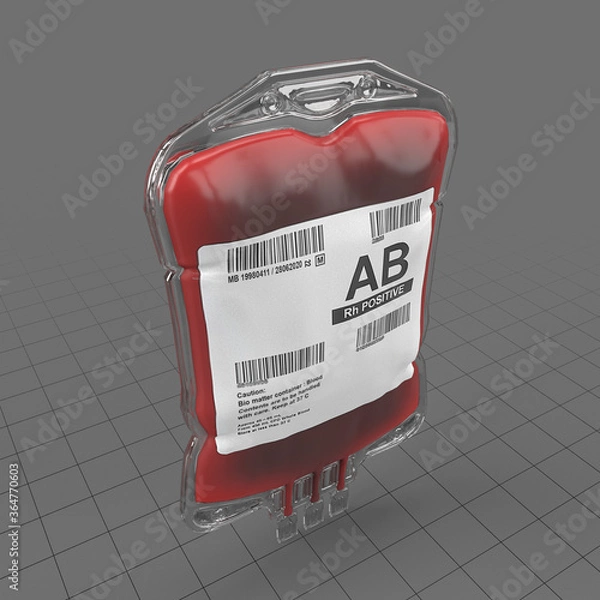 Obraz Worek krwi