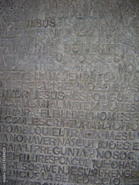 Fototapeta Puerta de bronce (1)