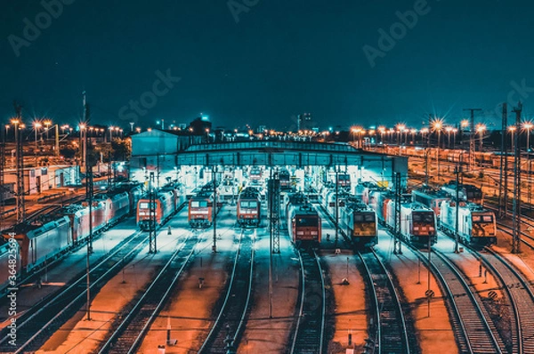 Obraz Mannheim Güterbahnhof