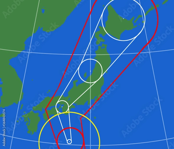 Obraz 進路予想図