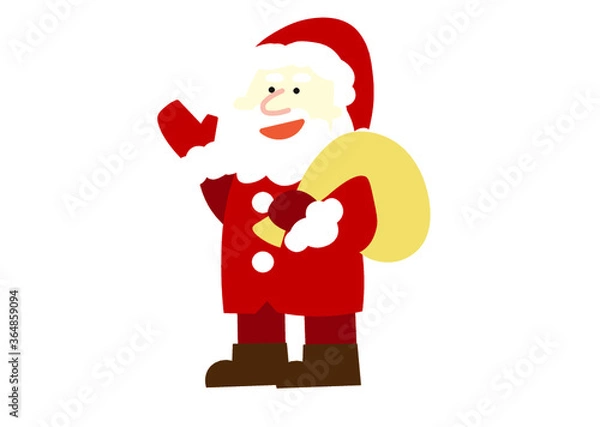 Fototapeta サンタさん（全身で案内）