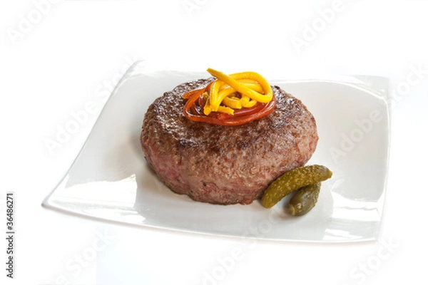 Obraz Molecular Burger