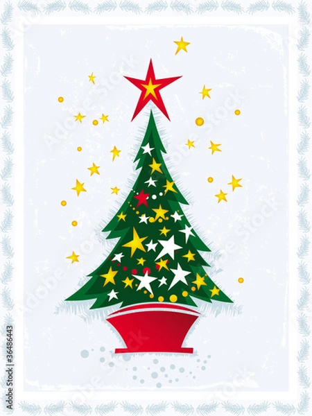 Obraz Christmas tree