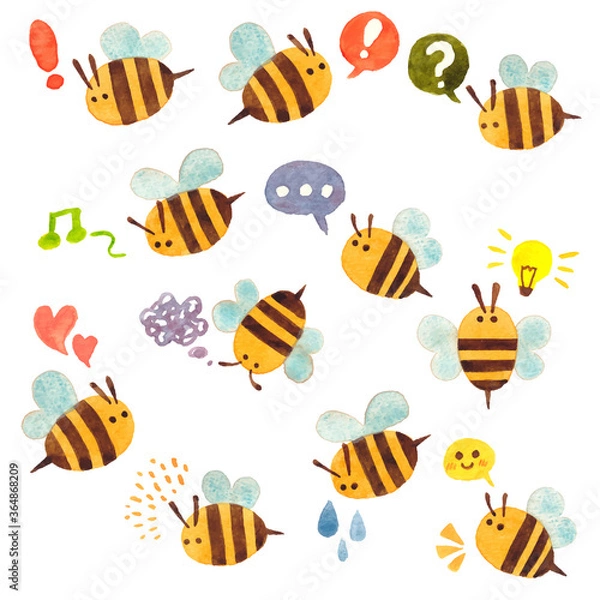 Obraz ゆるえもみつばち