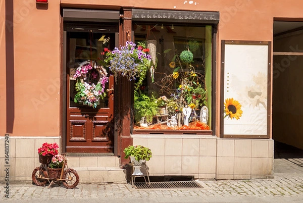 Obraz Colorful flower shop