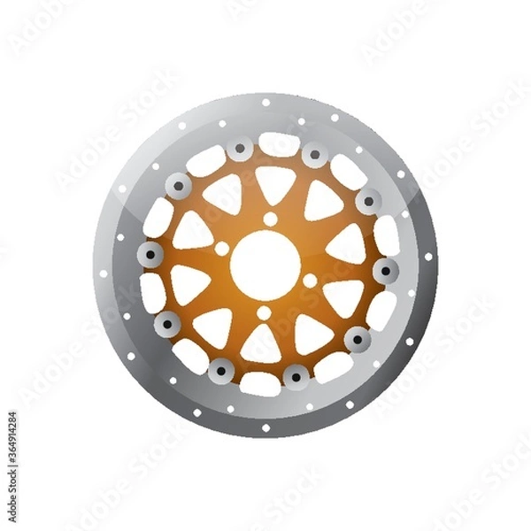 Fototapeta alloy wheel