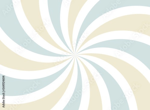 Fototapeta Sunlight abstract wide background. faded blue,white and beige color burst background.