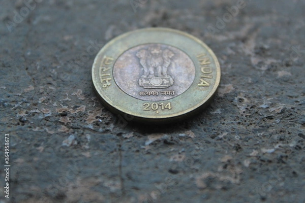 Obraz Coins Using For Product Photography