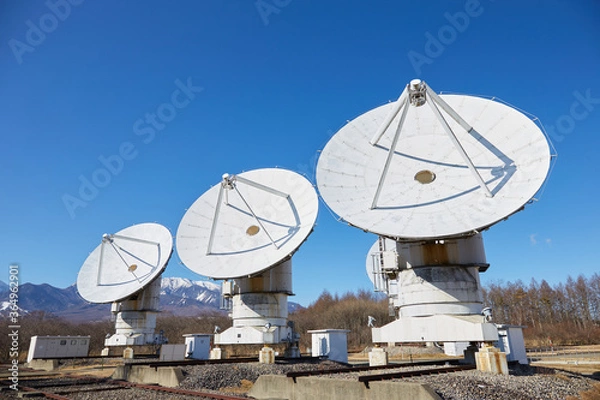 Obraz 野辺山宇宙電波観測所 ミリ波干渉計 <長野県 南牧村>
