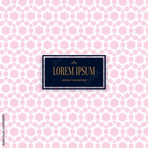 Fototapeta Vector seamless pattern. Modern texture. Repeating abstract background.