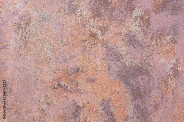 Obraz Brow worn rusty metal texture background. Vintage effect.