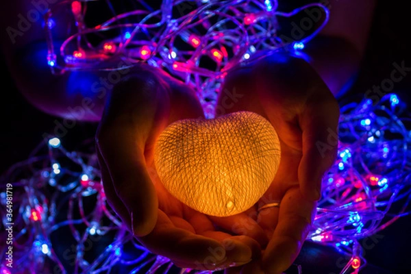 Obraz heart in hands