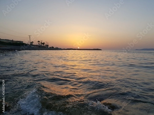 Obraz sunset by the sea