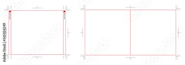 Obraz CDジャケット テンプレート
