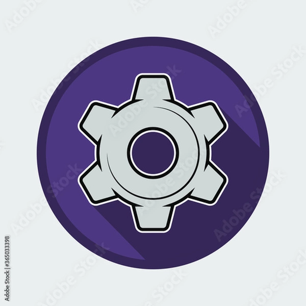 Obraz Gear wheel icon