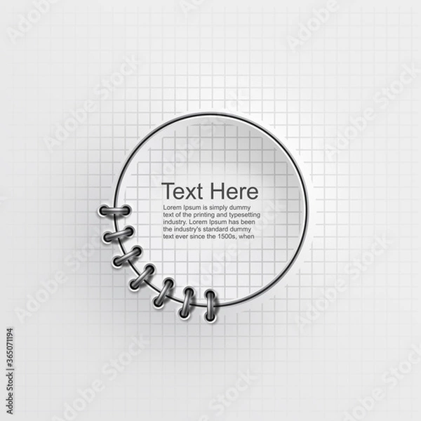 Fototapeta Abstract geometric background, Vector web element design, website